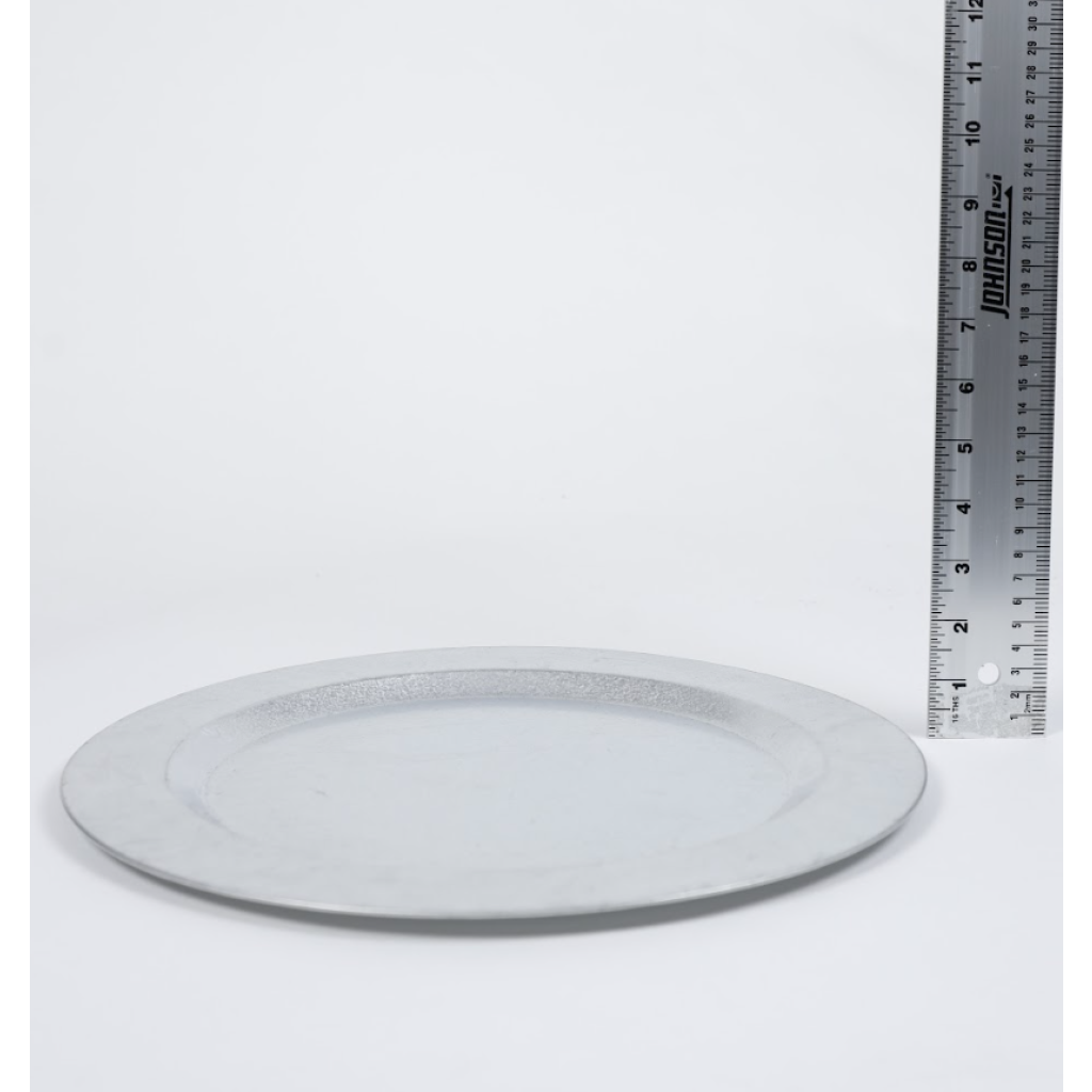 Silver Metal Plate (4)